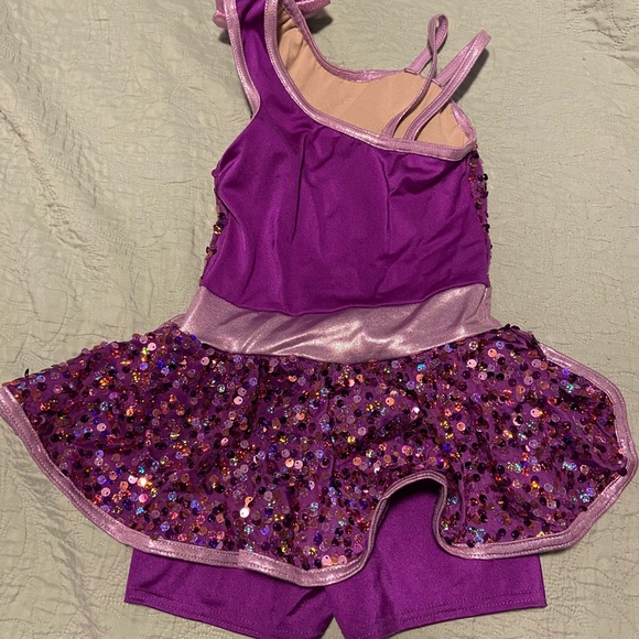 Weismann Girls Dance Costume with separate TuTu - Picture 4 of 7